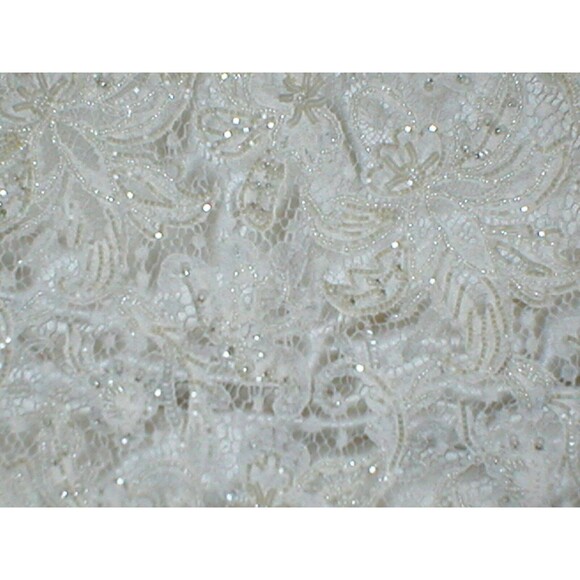 New Womens 6 NWT Designer Antonio Marras Italy Dress 42 Silk Bead Overlay Ivory - Picture 12 of 12